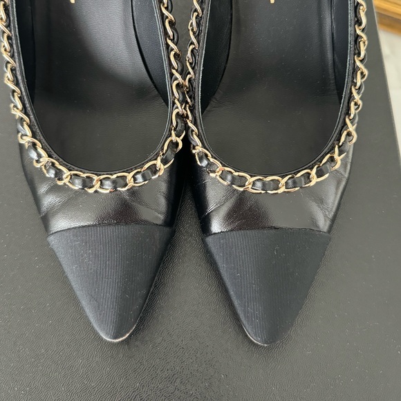 Chanel Chain Heels 36.5 - Picture 9 of 16
